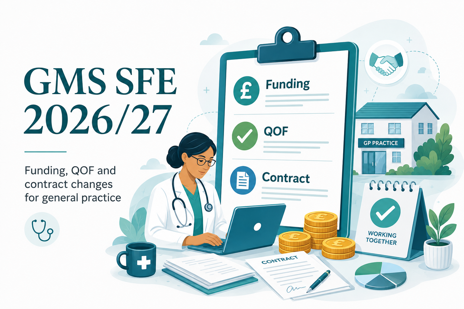GMS SFE 2026/27: The Key Funding, QOF and Contract Changes Every Practice Needs to Know