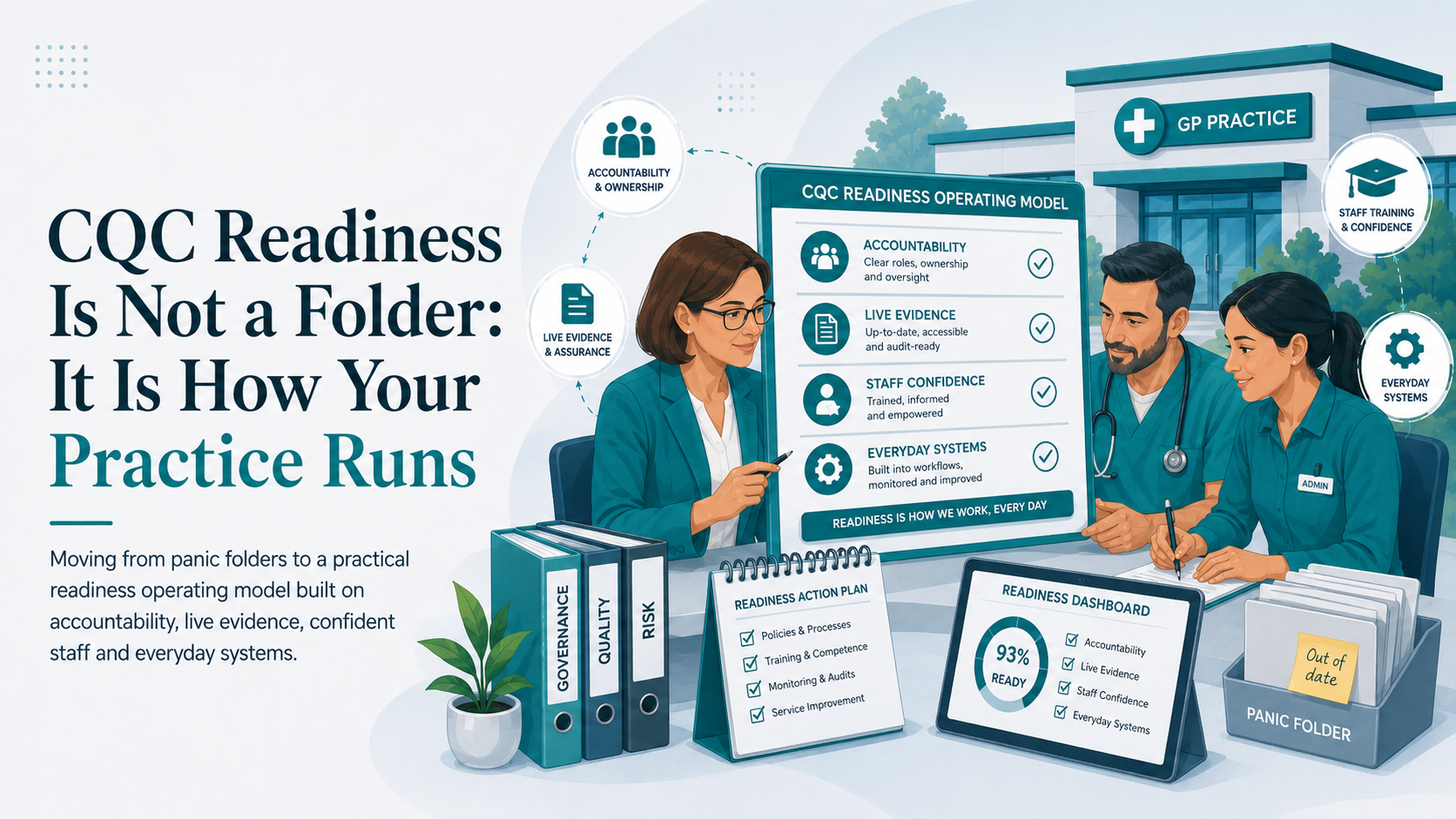 CQC Readiness Is Not a Folder: It Is How Your Practice Runs