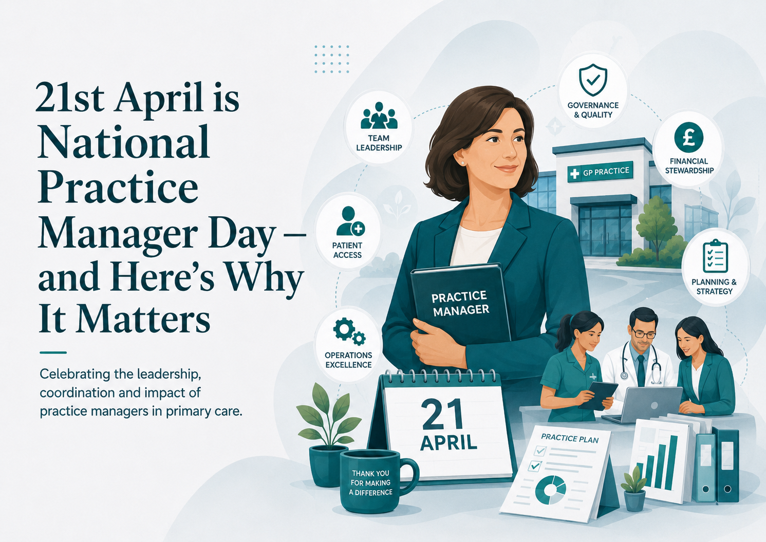 21st April is National Practice Manager Day — and Here's Why It Matters
